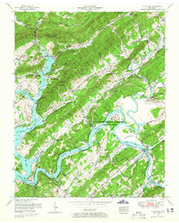 Elverton 1953 topographic map thumbnail