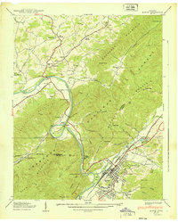 Erwin 1939 topographic map thumbnail