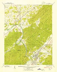 Erwin 1939 topographic map thumbnail