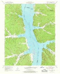 Harmon Creek 1949 topographic map thumbnail