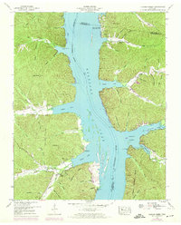 Harmon Creek 1949 topographic map thumbnail