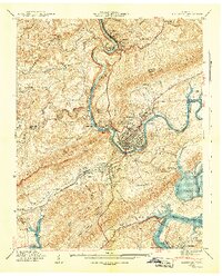 Harriman 1941 topographic map thumbnail