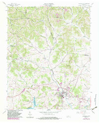 Hartsville 1958 topographic map thumbnail