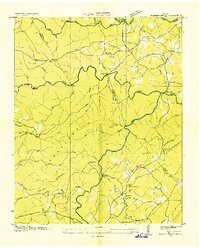 Hebbertsburg 1936 topographic map thumbnail
