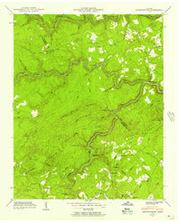 Hebbertsburg 1943 topographic map thumbnail