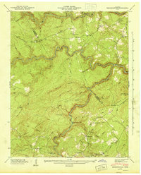 Hebbertsburg 1945 topographic map thumbnail