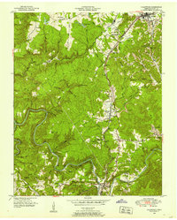 Helenwood topographic map thumbnail