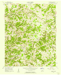 Henrietta 1957 topographic map thumbnail