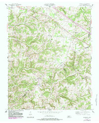 Henrietta 1957 topographic map thumbnail
