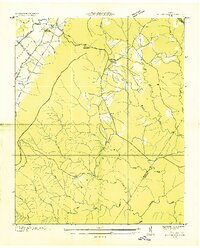 Henson Gap 1936 topographic map thumbnail