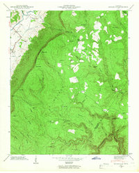 Henson Gap 1946 topographic map thumbnail