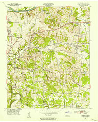 Hermitage 1952 topographic map thumbnail