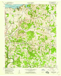 Hermitage 1957 topographic map thumbnail
