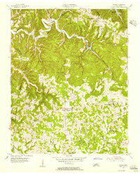 Hilham 1955 topographic map thumbnail