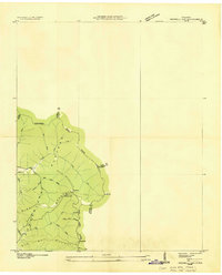Hogbell Gap topographic map thumbnail