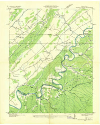 Holston Valley 1934 topographic map thumbnail