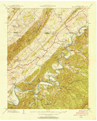 Holston Valley 1938 topographic map thumbnail