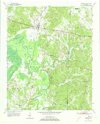 Hornsby 1950 topographic map thumbnail
