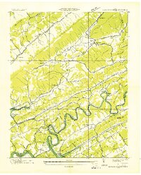 Howard Quarter 1935 topographic map thumbnail