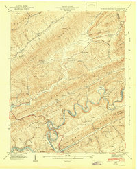 Howard Quarter 1943 topographic map thumbnail