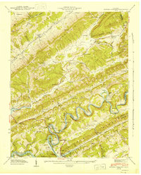 Howard Quarter 1943 topographic map thumbnail