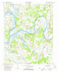 Hunters Point 1955 topographic map thumbnail