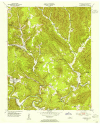 Huntsville 1953 topographic map thumbnail