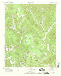 Huntsville 1953 topographic map thumbnail