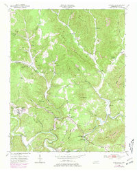 Huntsville 1953 topographic map thumbnail