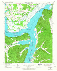 Hustburg 1949 topographic map thumbnail