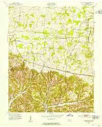 Indian Mound 1951 topographic map thumbnail