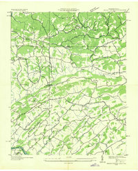 Indian Springs 1935 topographic map thumbnail