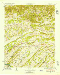 Indian Springs 1939 topographic map thumbnail