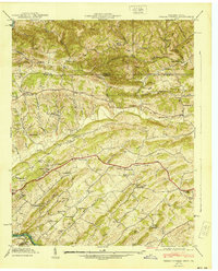 Indian Springs 1940 topographic map thumbnail