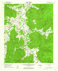 Irving College 1960 topographic map thumbnail