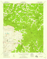 Isabella 1957 topographic map thumbnail