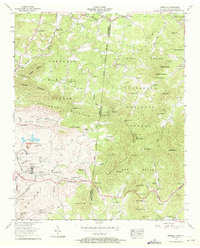 Isabella 1957 topographic map thumbnail