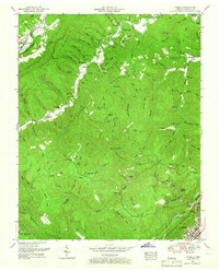 Ivydell 1952 topographic map thumbnail