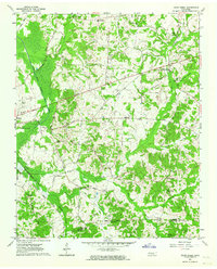 Jacks Creek 1961 topographic map thumbnail