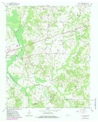 Jacks Creek 1961 topographic map thumbnail