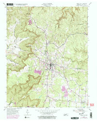 Jamestown 1954 topographic map thumbnail
