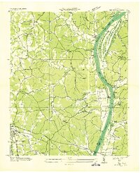 Jeannette 1936 topographic map thumbnail