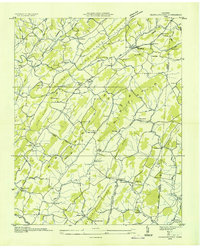 Jearoldstown 1935 topographic map thumbnail