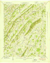 Jearoldstown 1939 topographic map thumbnail