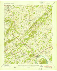 Jefferson City 1939 topographic map thumbnail
