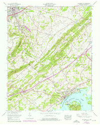 Jefferson City 1961 topographic map thumbnail