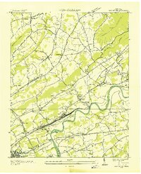 John Sevier 1936 topographic map thumbnail