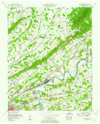 John Sevier 1953 topographic map thumbnail