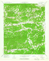 Jones Cove 1940 topographic map thumbnail