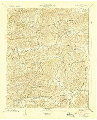Jones Cove 1940 topographic map thumbnail